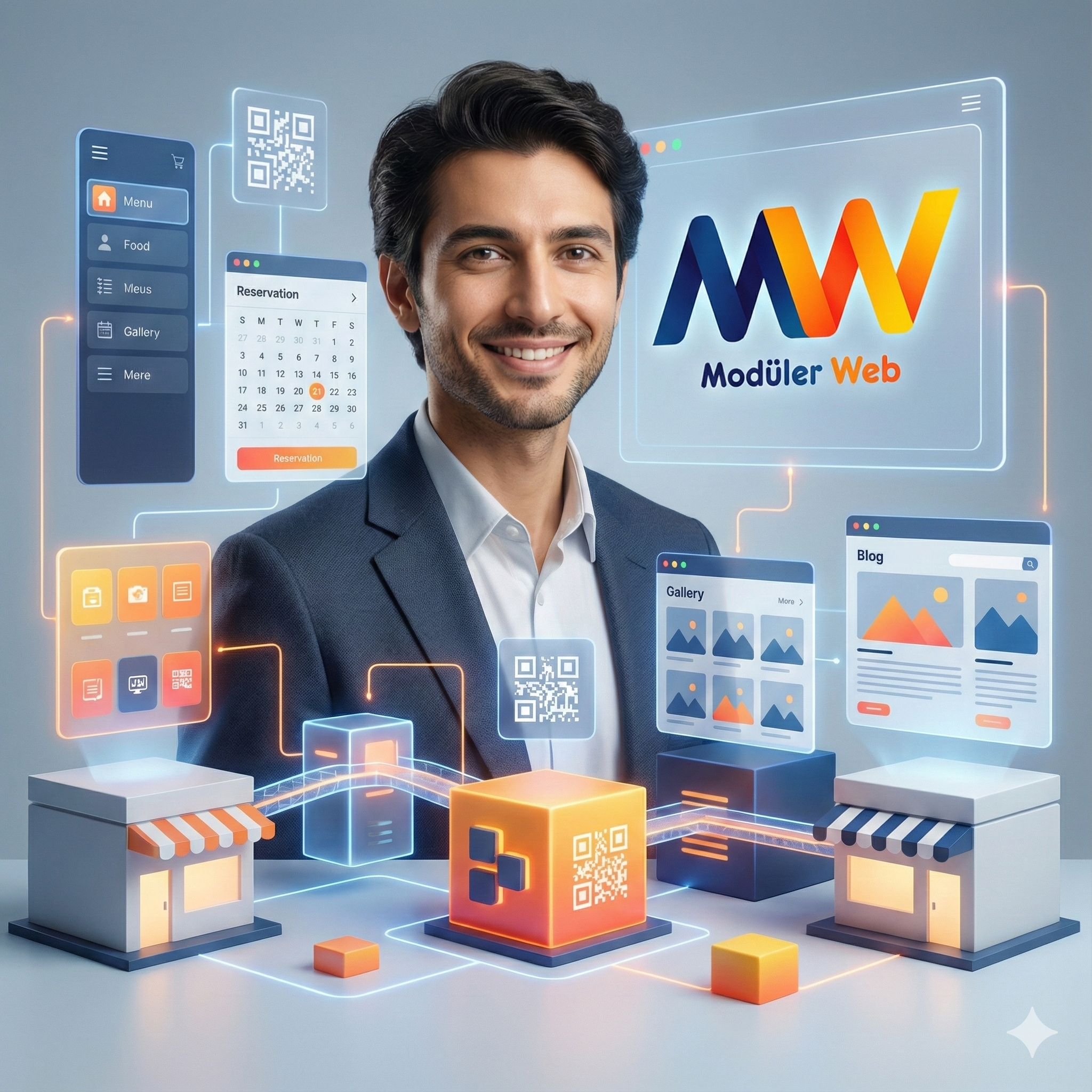 Kobi QR kullanım örneği 1